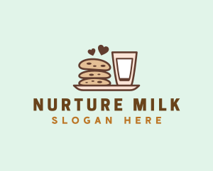 Milk Cookies logo design