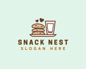 Milk Cookies logo design