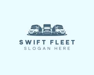 Fleet Trucking Vehicle logo