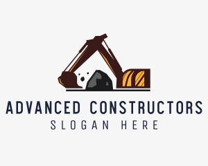 Excavator Arm Boulder logo