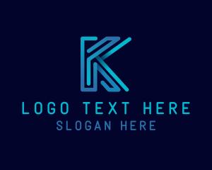 Company - Generic Letter K Company logo design