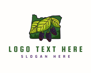 Oregon Berry Fruit Logo