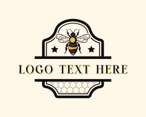 Natural Honey Bee  logo