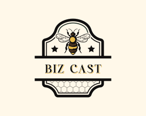 Natural Honey Bee  logo