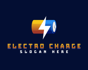 Energy Power Battery logo design