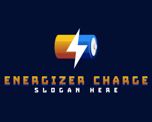 Energy Power Battery logo design