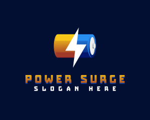 Energy Power Battery logo design