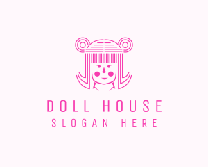 Cute Girl Doll  logo