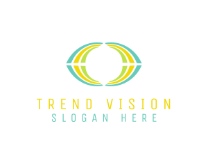 Visual Lemon Eye  logo design