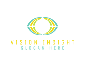 Visual Lemon Eye  logo design