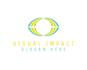 Visual Lemon Eye  logo design