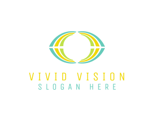 Visual Lemon Eye  logo design