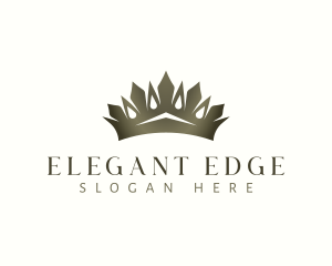 Elegant Royal Crown logo design