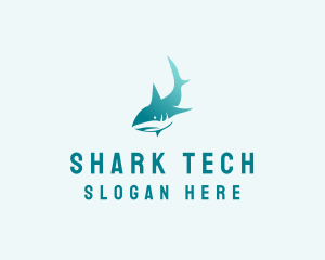 Ocean Shark Seafood  logo design