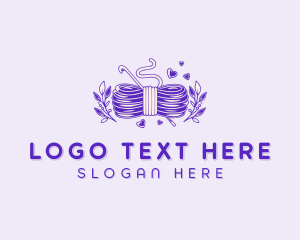 Floral Yarn Crochet logo