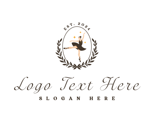 Elegant Female Ballet logo