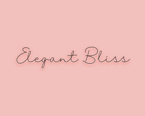 Feminine Handwritten Signature logo