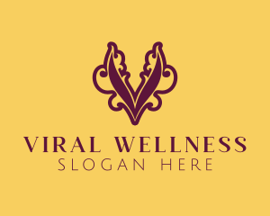 Floral Beauty Wellness logo design