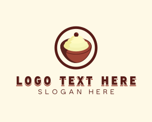 Ice cream Bowl logo