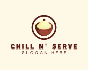 Ice cream Bowl logo