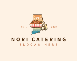 Rhode Island Clam Cakes logo design