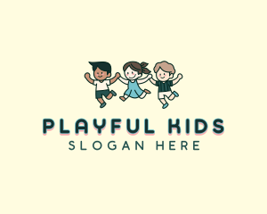 Kids Educational Preschool logo design