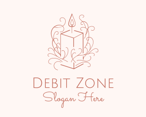 Fragrant Boho Candle logo design