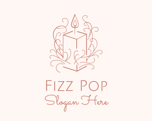 Fragrant Boho Candle logo design