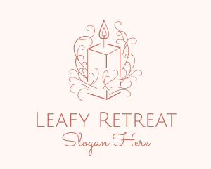 Fragrant Boho Candle logo design