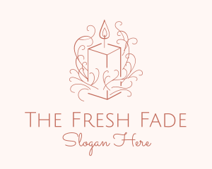 Fragrant Boho Candle logo design