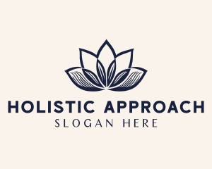 Holistic Lotus Flower logo