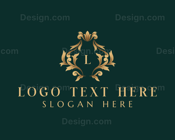 Luxury Royalty Premium Ornament Logo