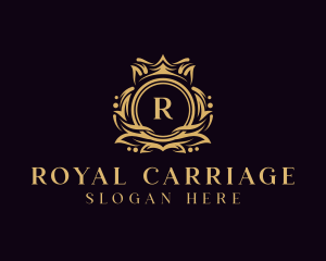 Luxury Wreath Royalty logo design