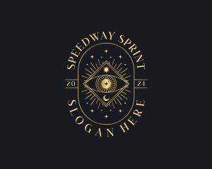 Sun Moon Eye Logo