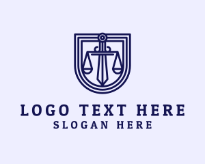 Justice Court Sword logo
