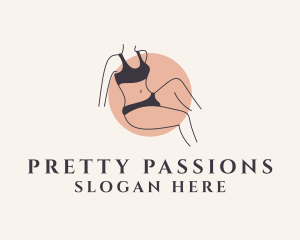 Pretty Underwear Woman  logo