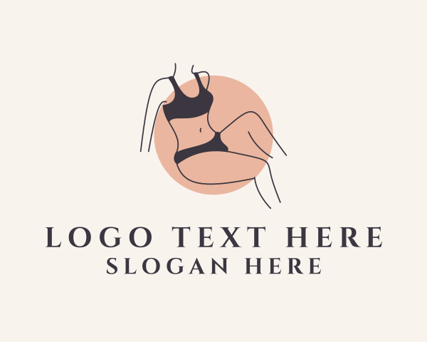 Lingerie Shop logo example 3