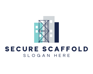Building Structure Scaffolding logo