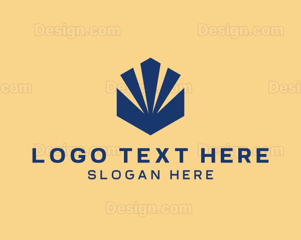 Hexagon Sunshine Shell Logo