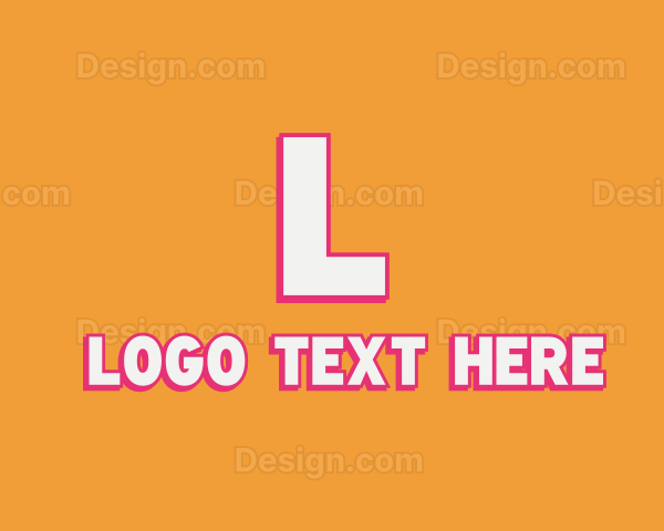 Colorful Nerd Lettermark Logo
