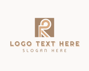 Business Agency Letter R logo