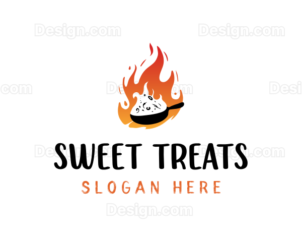 Hot Cuisine Food Logo