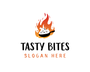 Hot Cuisine Food Logo