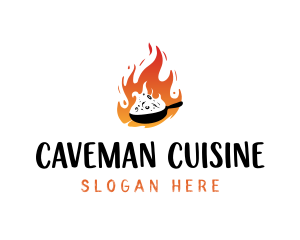 Hot Cuisine Food logo design