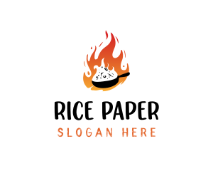 Hot Cuisine Food logo design