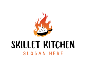 Hot Cuisine Food logo design