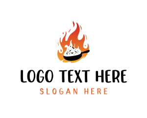 Food - Hot Cuisine Food logo design