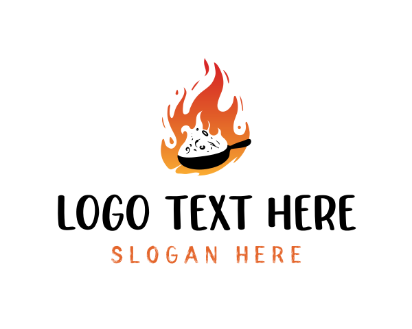 Fried Rice logo example 3