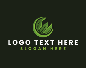 Organic Leaf Gardening Logo