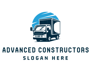 Truck Vehicle Logistics logo design